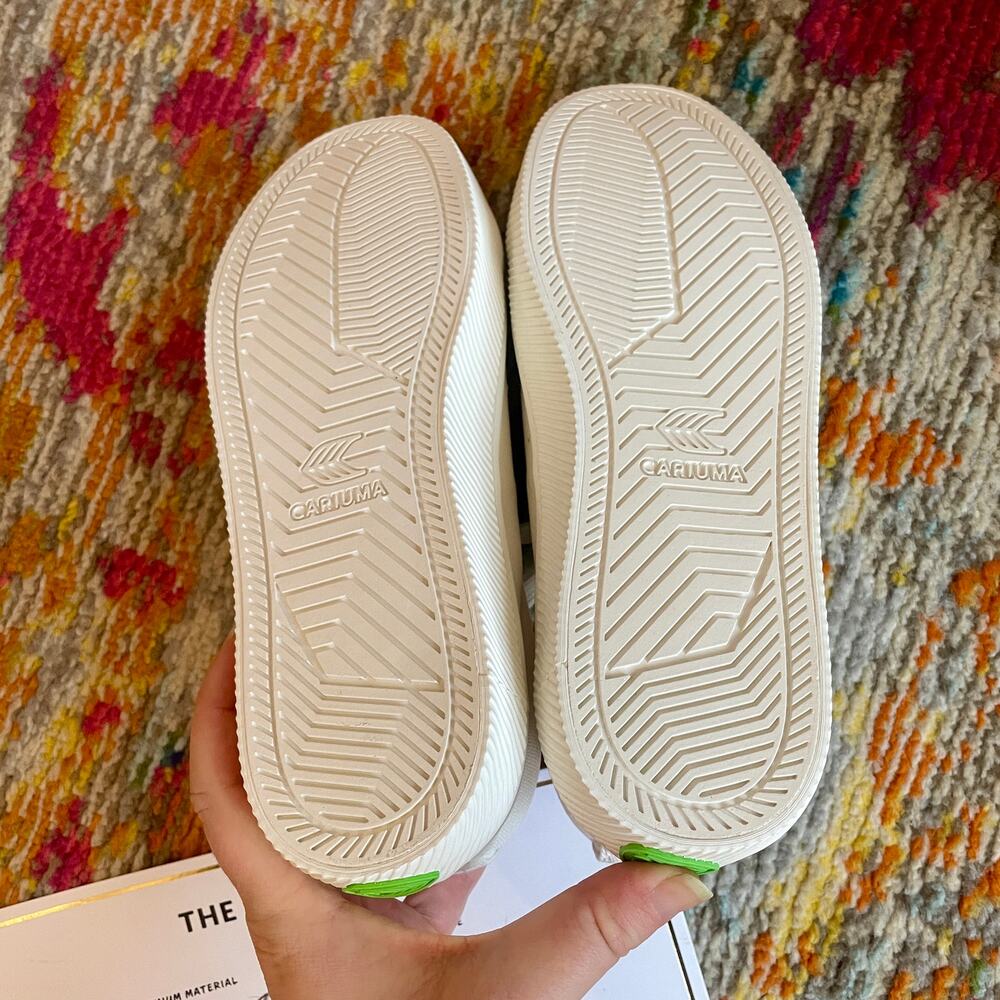 NEW NIB Cariuma Off-White Canvas Low Top Sneakers Shoes sz 8 Organic Cotton - Picture 6 of 16